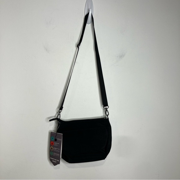 Baggalini pocket crossbody 2.0 black new with tags - Picture 9 of 9